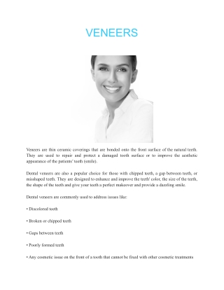 Dental Veneers Sherbrooke, Montreal and Ottawa - The Smile Doc