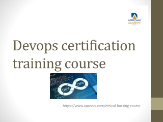 devops certification training course