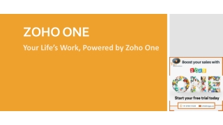 Trigya Innovations- Your Life’s Work, Powered by Zoho One