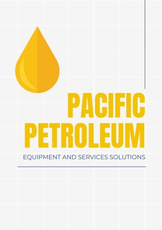 Pacific Petroleum Equipment and Services Solutions