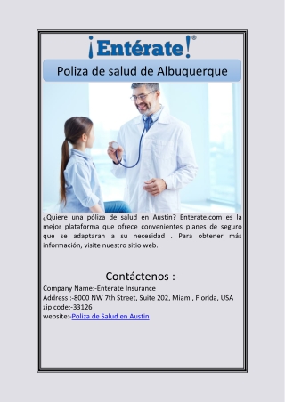 Poliza de salud de Albuquerque