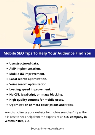 Mobile SEO Tips To Help Your Audience Find You