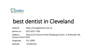 best dentist in Cleveland
