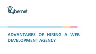 Advantages of hiring a web development agency