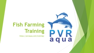 Fish Farming Training