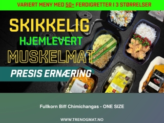 Fullkorn Biff Chimichangas - ONE SIZE