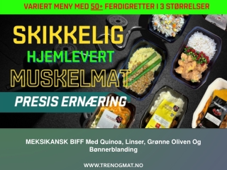 MEKSIKANSK BIFF Med Quinoa, Linser, Grønne Oliven Og Bønnerblanding