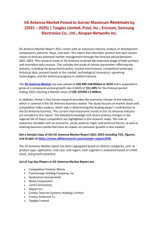 5G Antenna Market
