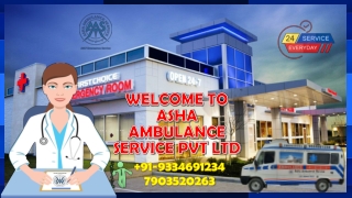 Take the Best Ambulance Service with the best care of the medical team |ASHA