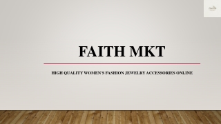 Buy Ladies Quality Accessories Online in USA - Faith MKT