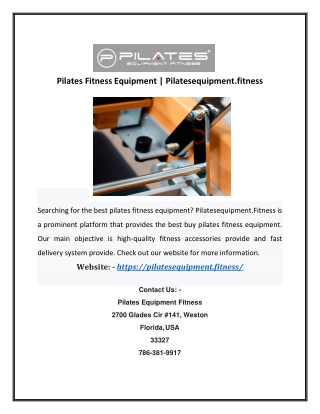 Pilates Fitness Equipment | Pilatesequipment.fitness