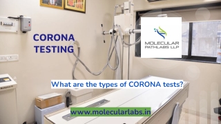 CORONA TESTING