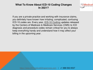 What To Know About ICD-10 Coding Changes In 2021