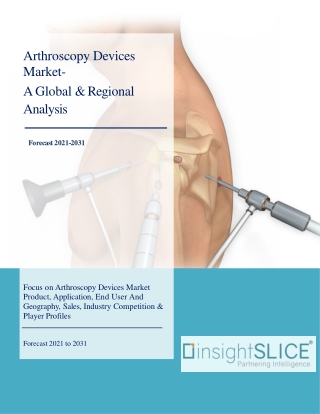 Arthroscopy Devices Market Share, Trends, Analysis and Forecasts, 2021-2031