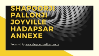 Shapoórji Pallónji Hadapsar - Shapoórji Jóyville Pune
