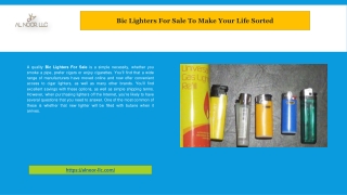 Bic Lighters For Sale To Make Your Life Sorted