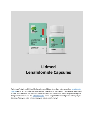 Lidmed Capsules