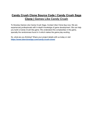 Candy Crush Clone Source Code | Candy Crush Saga Clone | Games Like Candy Crush