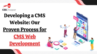 Developing a CMS Website Our Proven Process for CMS Web Development..