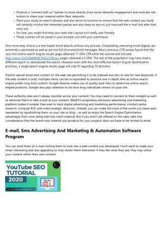 5 E-mail Advertising And Marketing Suggestions For Enhancing Your Seo