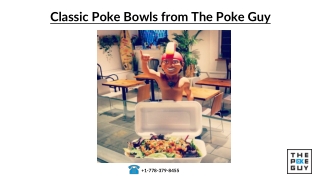 Classic Poke Bowls - The Poke Guy