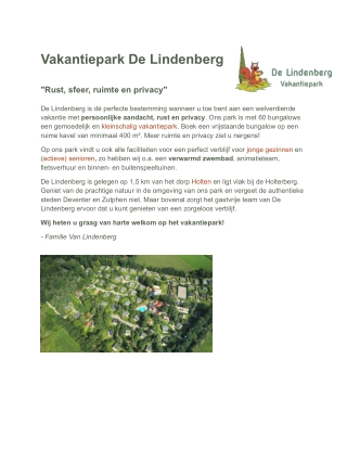 Lindenberg