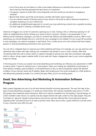 Just How To Wed Search Engine Optimization With Email Advertising As Well As Cat