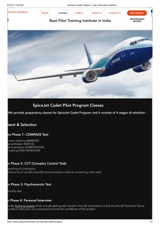 Best Flight School For Commercial Pilot India | CPL Ground Classes