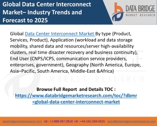 Global Data Center Interconnect Market