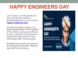 Happy Engineers Day