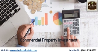 Find The Commercial property For Investment In Mississippi