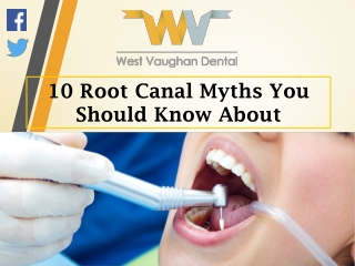 10 Root Canal Myths You Should Know About