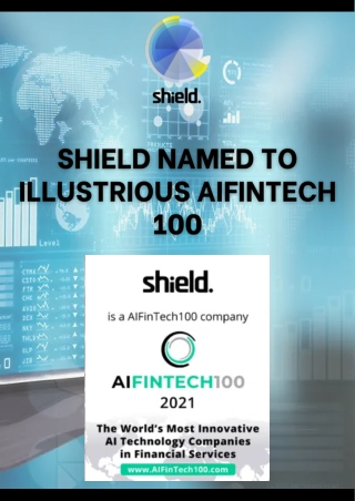 Illustrious AIFintech 100 - Shield Compliance Monitoring Solutions