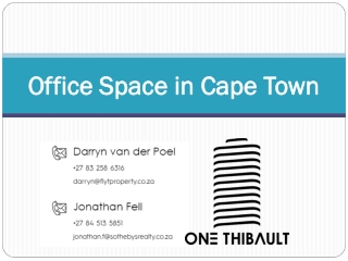 Office Space in Cape Town