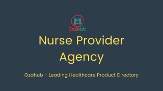 Nurse Agency Service Provider in India