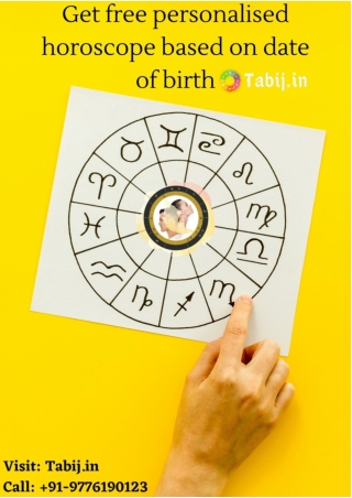 Horoscope Prediction Get free personalised horoscope based on date of birth