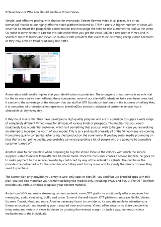 The 17 Most Misunderstood Facts About buy real vimeo views