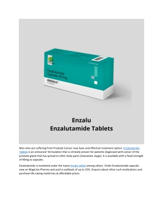 Enzalu tablet