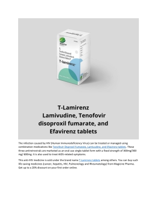 T-Lamirenz tablets