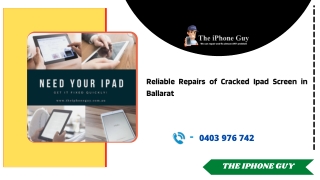 Reliable Repairs of Cracked Ipad Screen in Ballarat