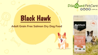 Black Hawk Grain Free Salmon Adult Dry Dog Food | DiscountPetCare