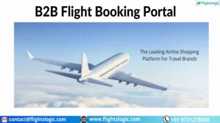 B2B Flight Booking Portal