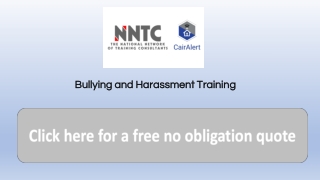 Hire Harassment Training in the UK