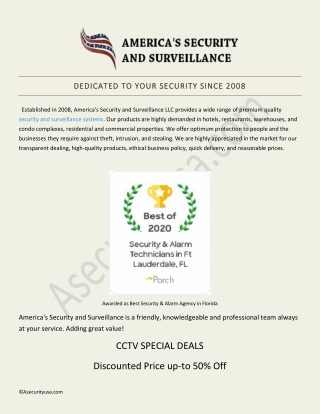security and surveillance systems