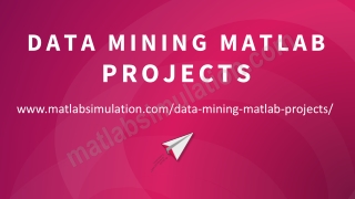 Data Mining MATLAB Projects With Source Code