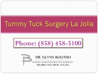 Tummy Tuck Surgery La Jolla