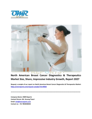 North American Breast Cancer Diagnostics & Therapeutics Market Forecast 2027