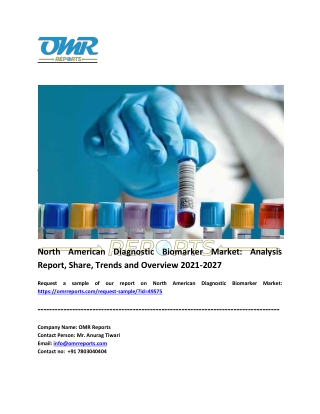 North American Diagnostic Biomarker Market Industry Analysis and Report 2027