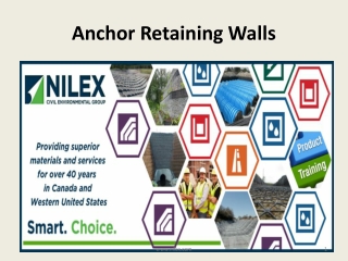 Anchor Retaining Walls