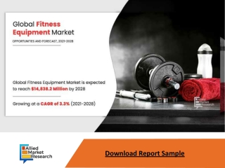 Fitness Equipment Market Expected to Reach $14.8 Billion by 2028—Allied Market R